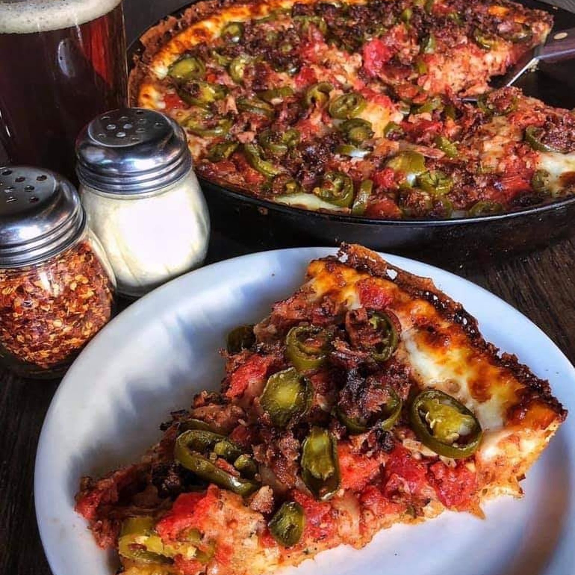 Made from scratch in Brunswick, Ohio using local vendors